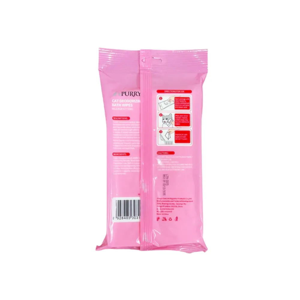 Purry Bath Wipes Cats & Kittens.webp