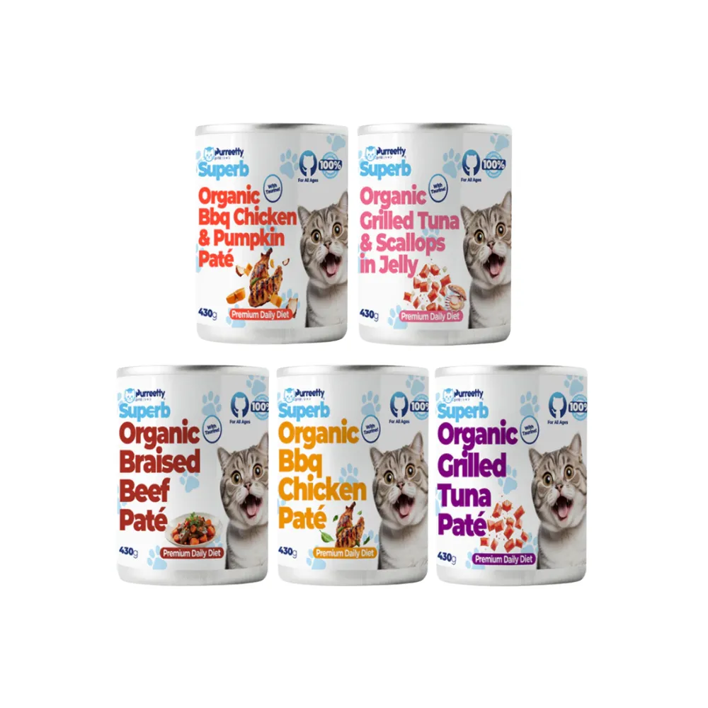 Pureetty Superb Wet Food (Can) (BBQ Chicken & Pumpkin Pate)