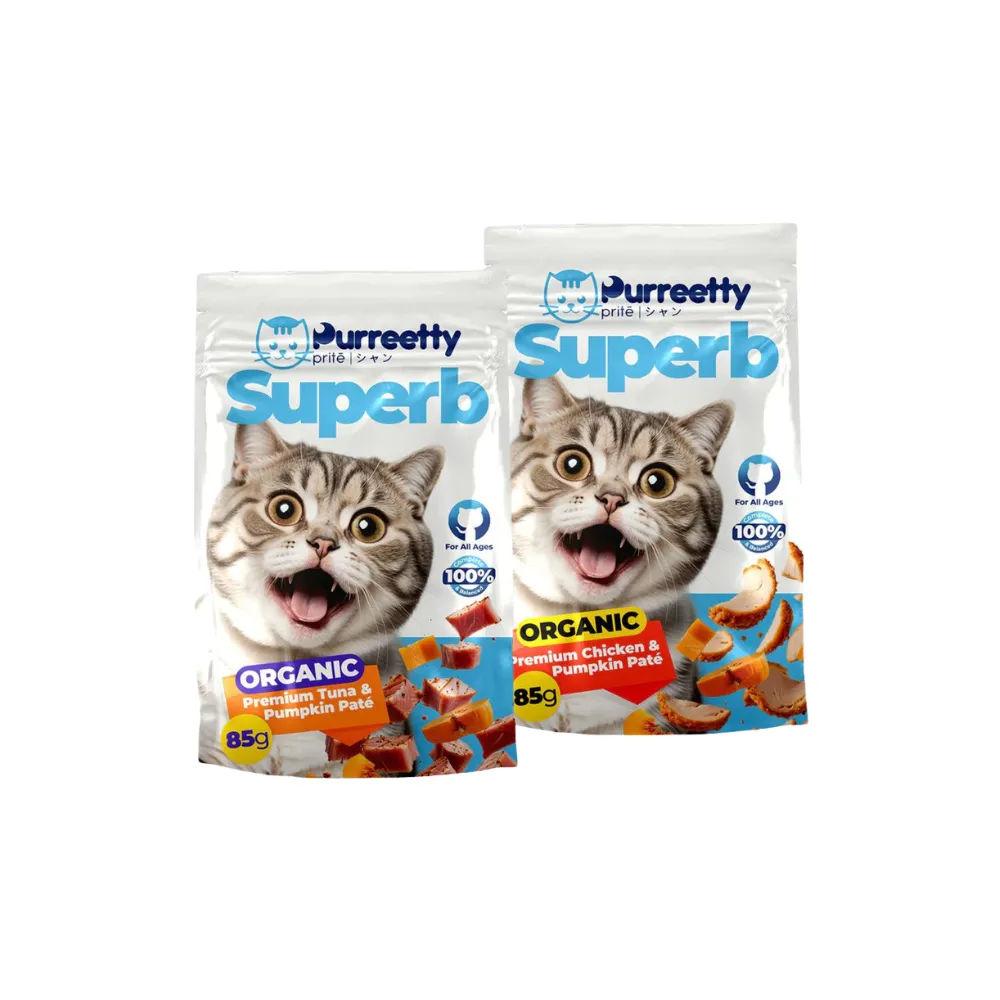 Pureetty Superb Wet Food (Pouch) (Chicken & Pumpkin Pate)