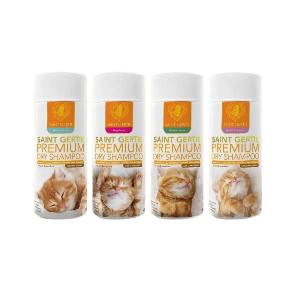 Saint Gertie Premium Cat Dry Shampoo (Happiness)