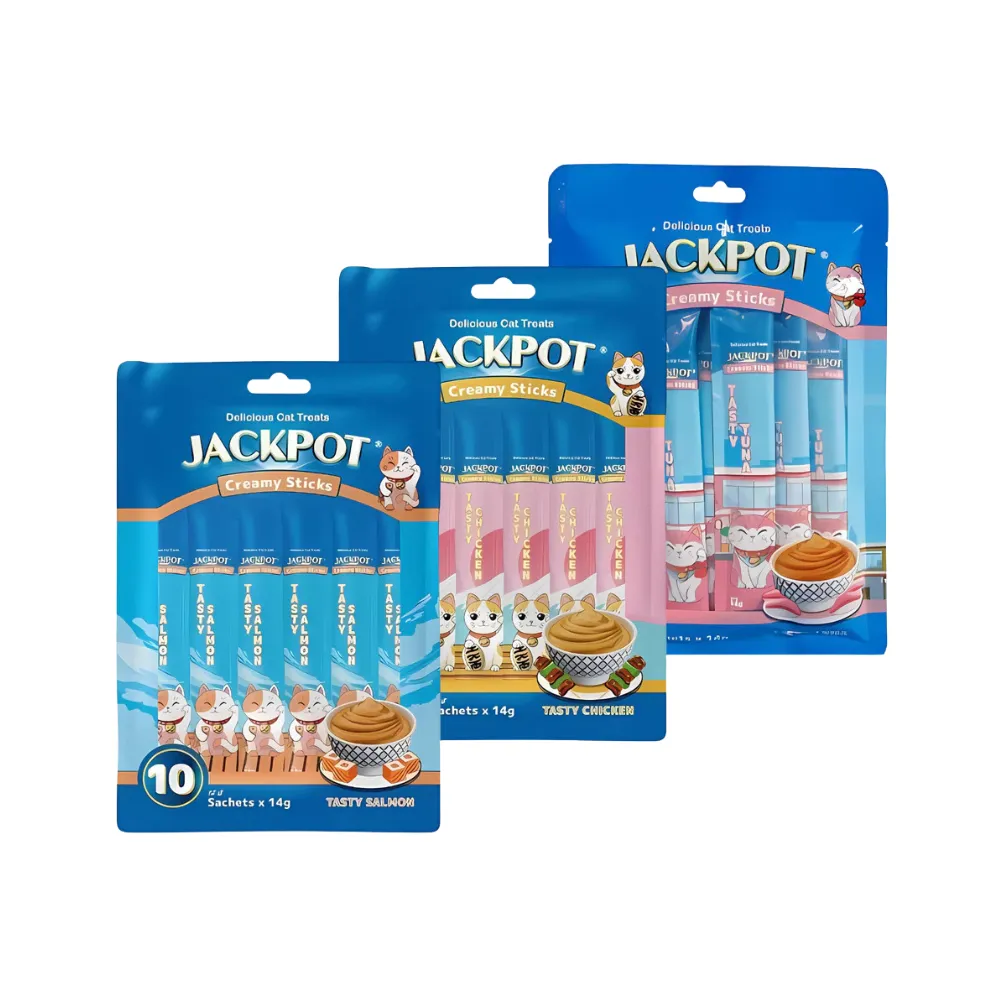 Jackpot Creamy Sticks for Cats