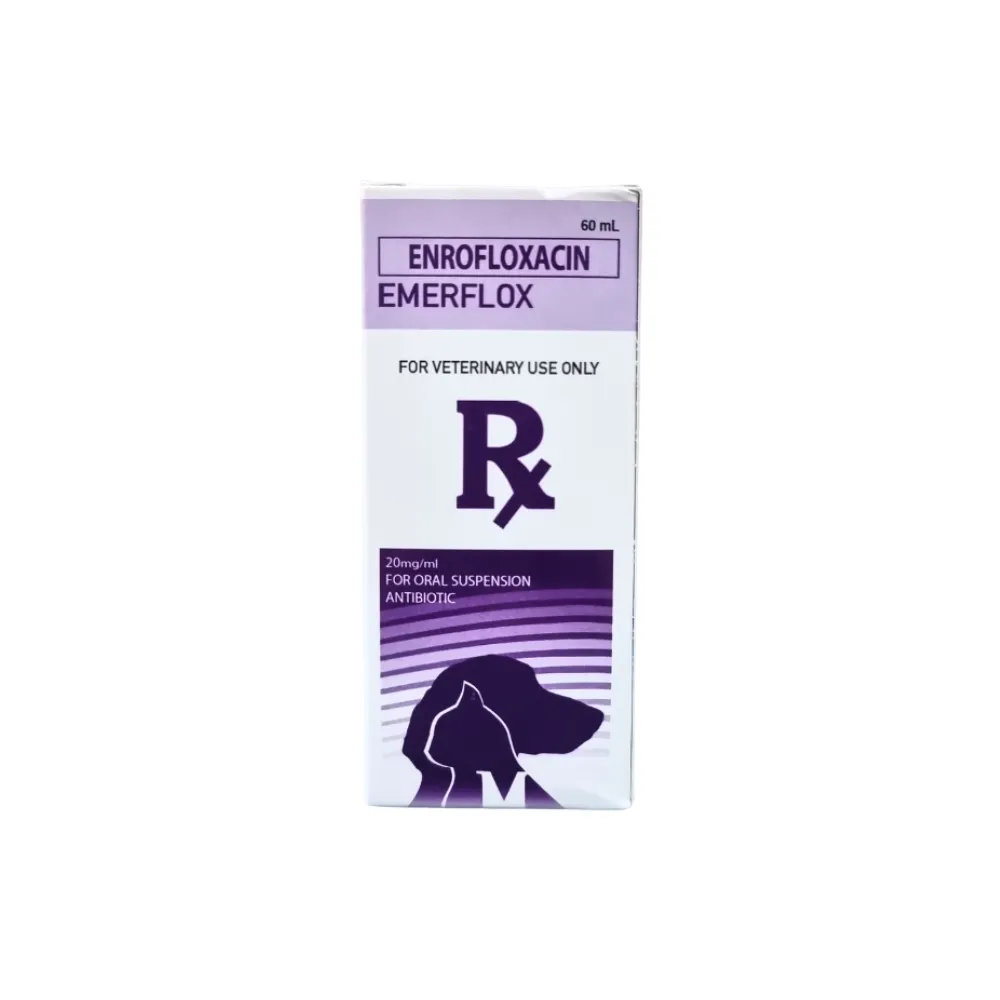 Emerflox Enrofloxacin Anti-Bacterial Syrup