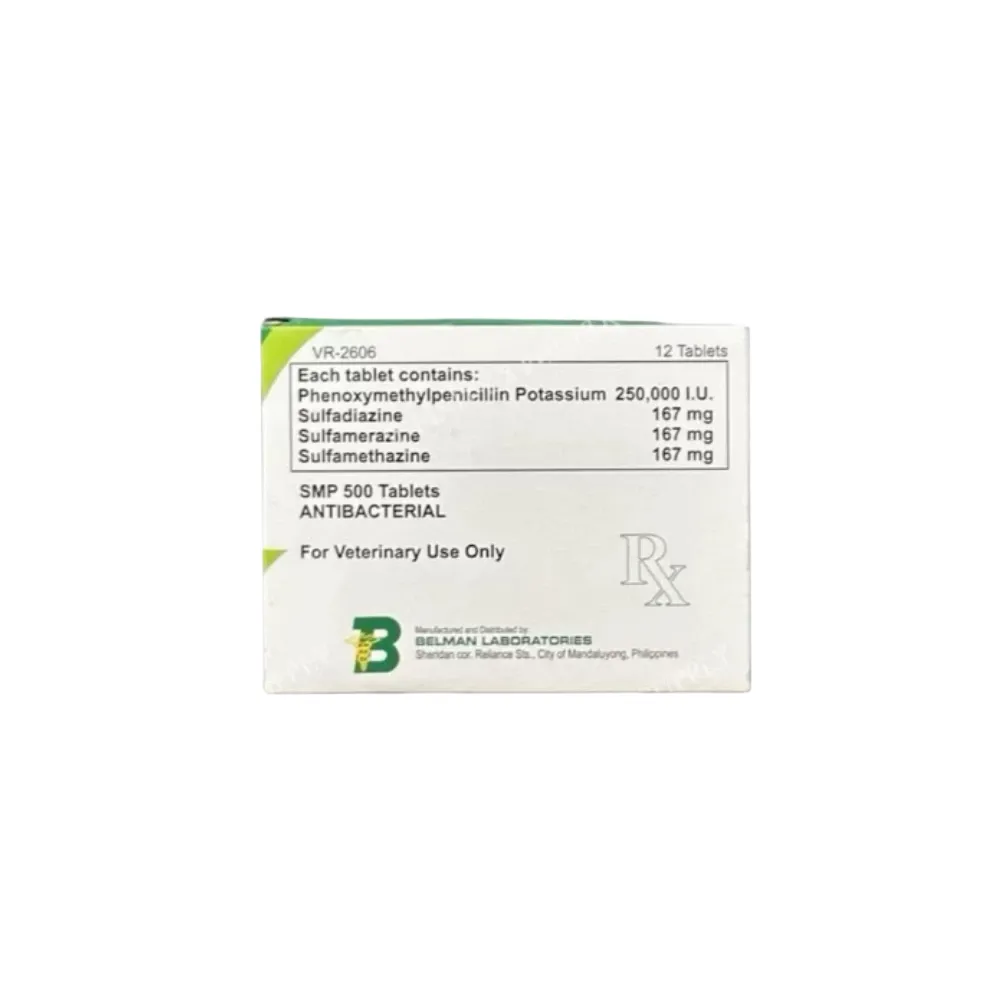 SMP500 Anti-Bacterial Tablet