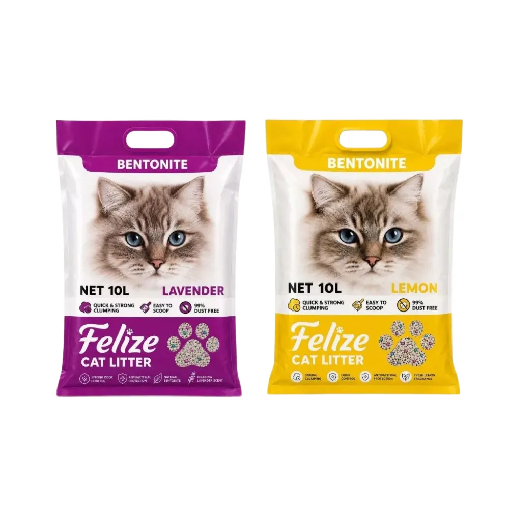 Felize Bentonite Cat Litter 10L (Lavender)