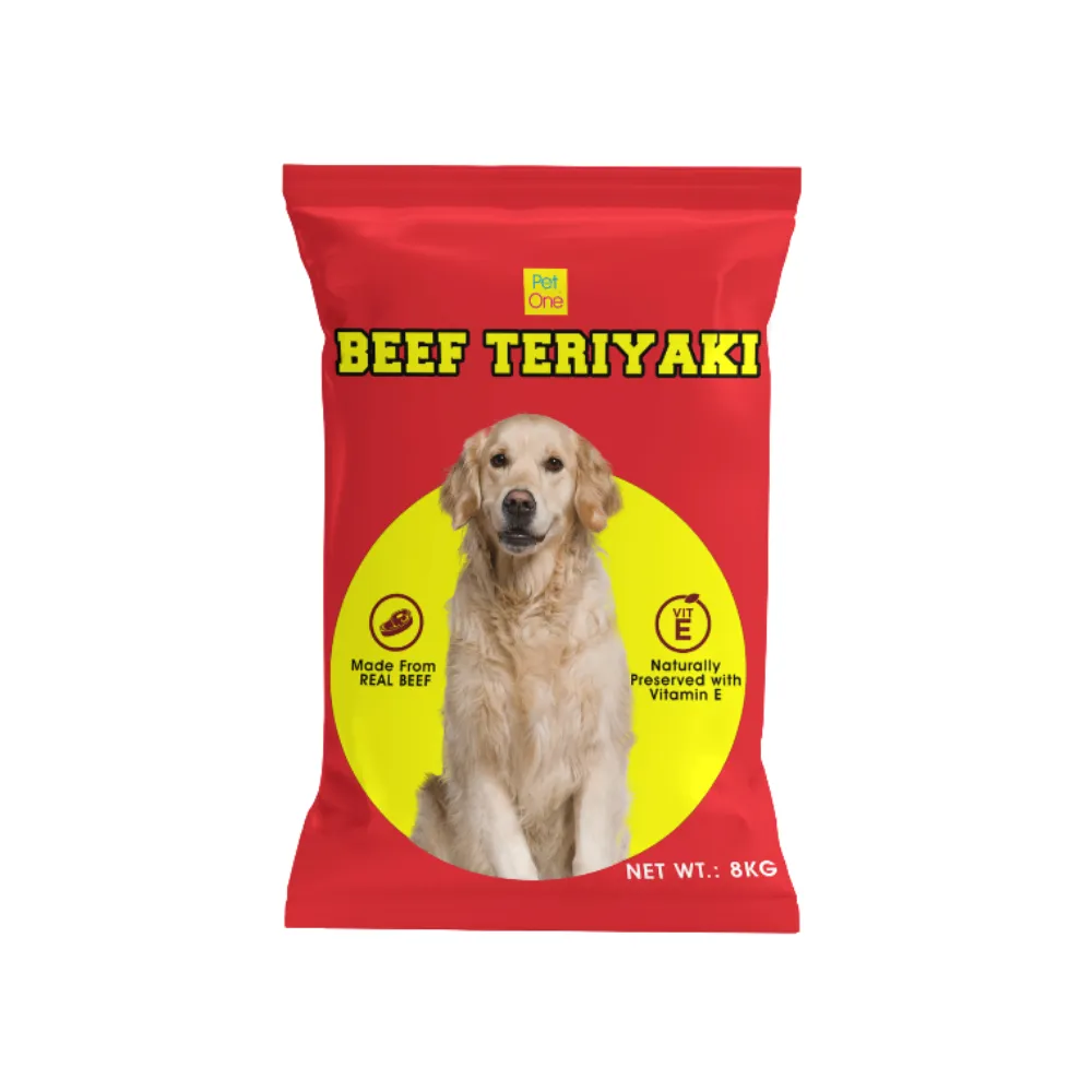 Pet One Beef Teriyaki Adult Dry Dog Food 8kg