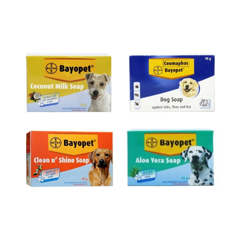 Bayopet Herbal Dog Soap 90g (Aloe Vera)