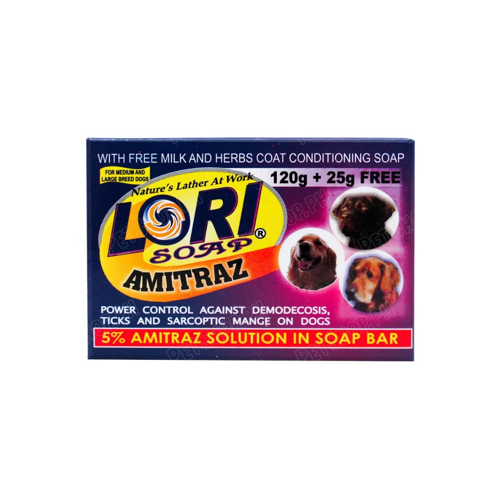Lori Amitraz Medicated Pet Soap 120g
