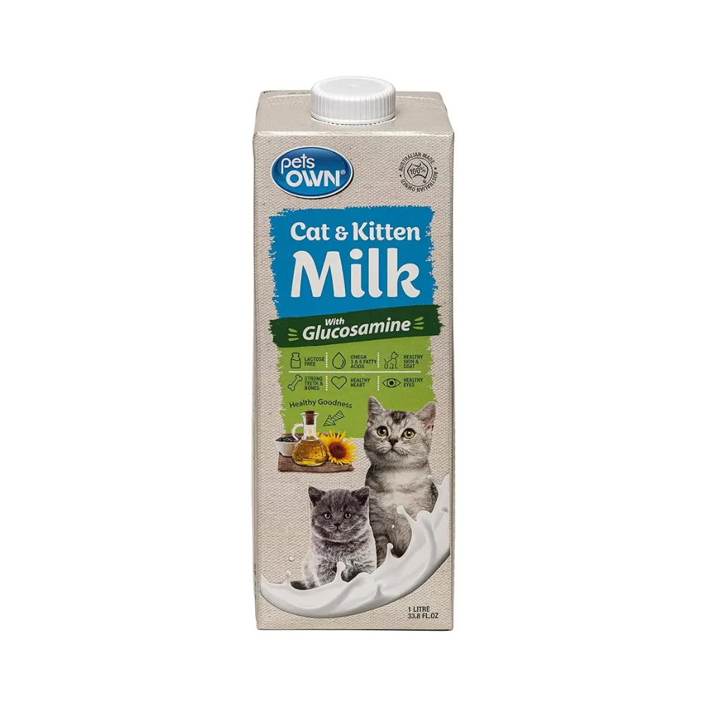 Pets Own Cat & Kitten Milk 1L