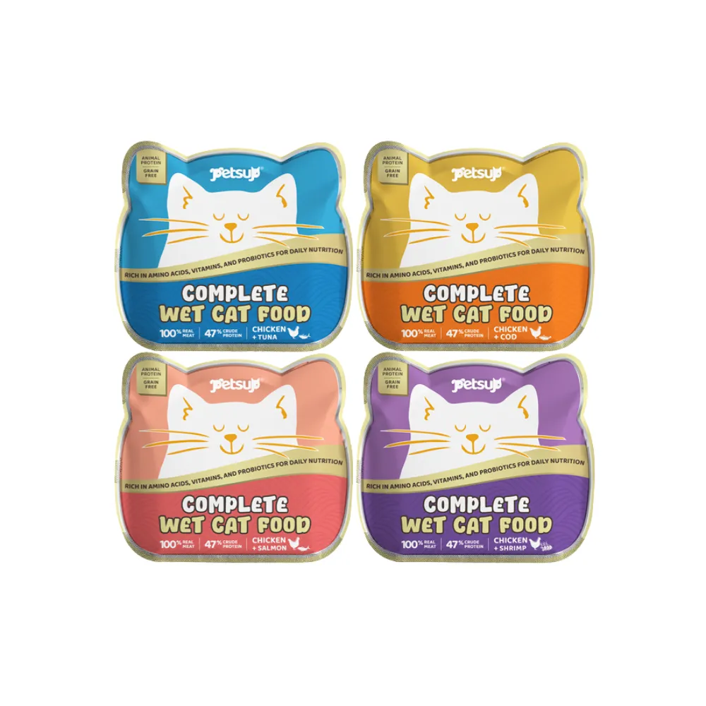 Petsup Complete Cat Wet Food (Cup) 50g (Chicken & Shrimp)