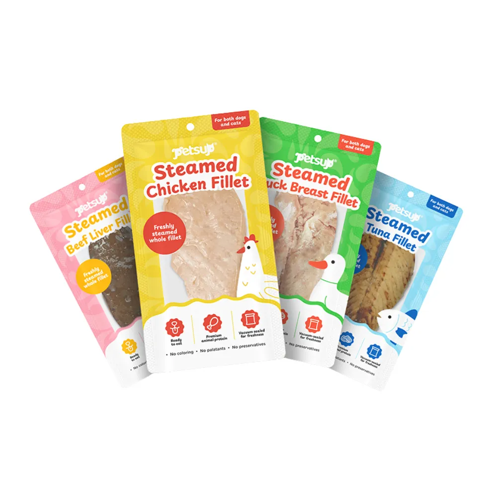 Petsup Steamed Fillet Pet Treats