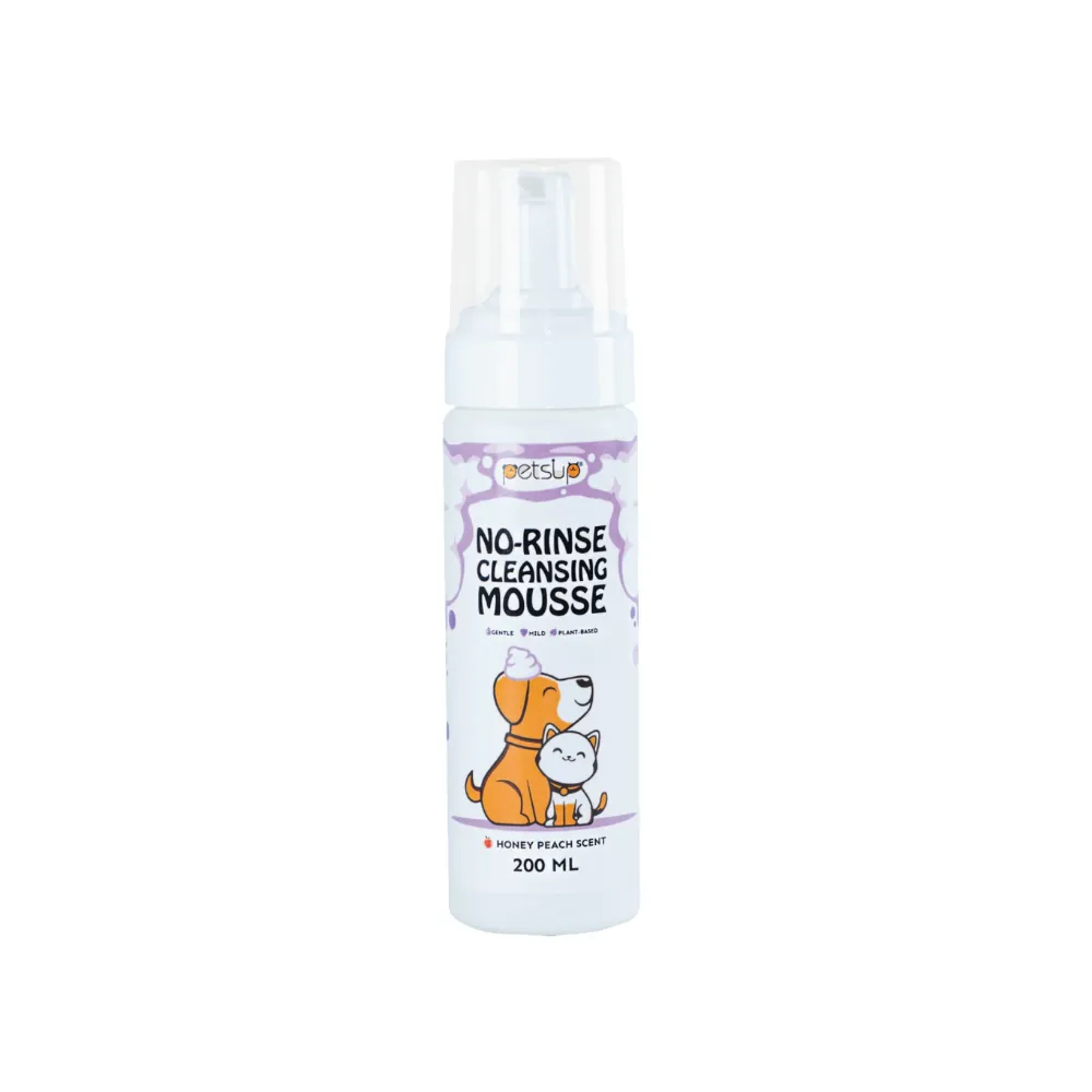 Petsup No-Rinse Cleansing Mousse 200ml