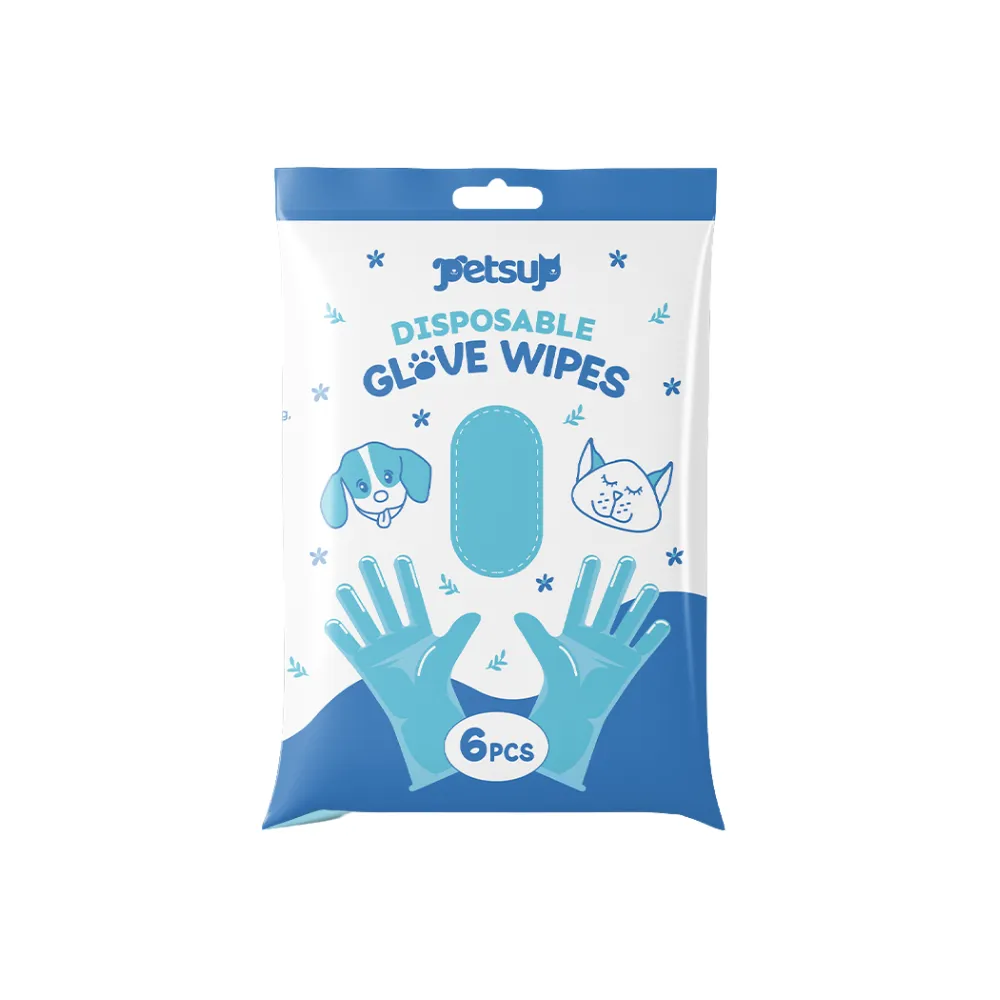 Petsup Disposable Glove Wipes 6pcs