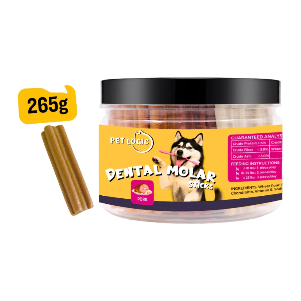 Pet Logic Dental Molar Sticks Dog Dental Treats 265g