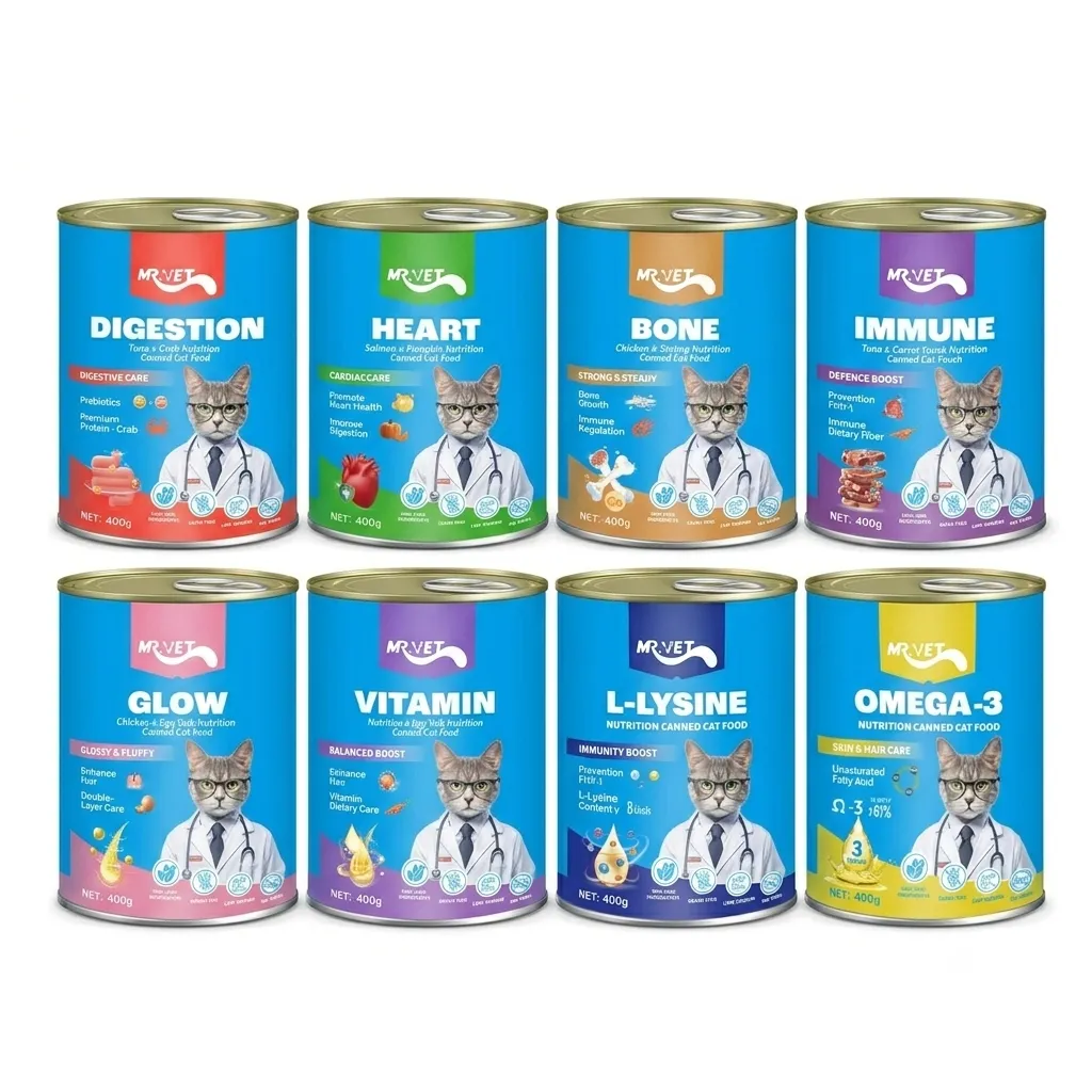 Mr.Vet Functional Cat Wet Food (Can) 400g