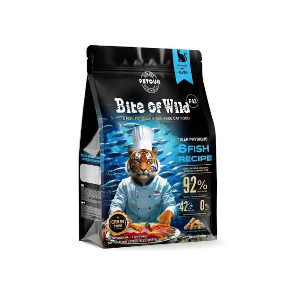 Bite of Wild F42 6 Fish Grain-Free Dry Cat Food 1kg