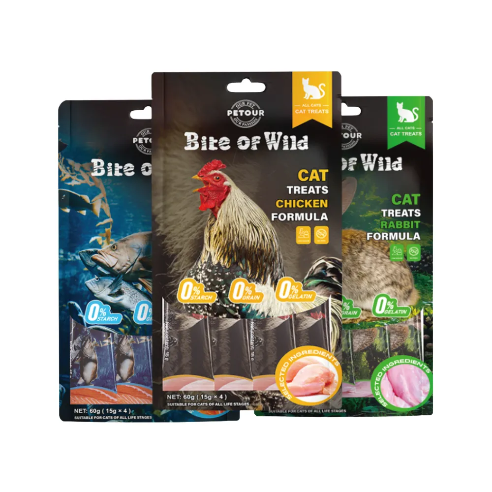 Bite of Wild Cat Treat Sticks 4 x 15g