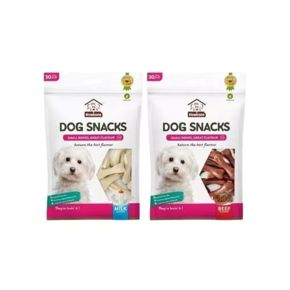 Howbone Mini Dog Bone Treats 270g 30pcs (Mixed)