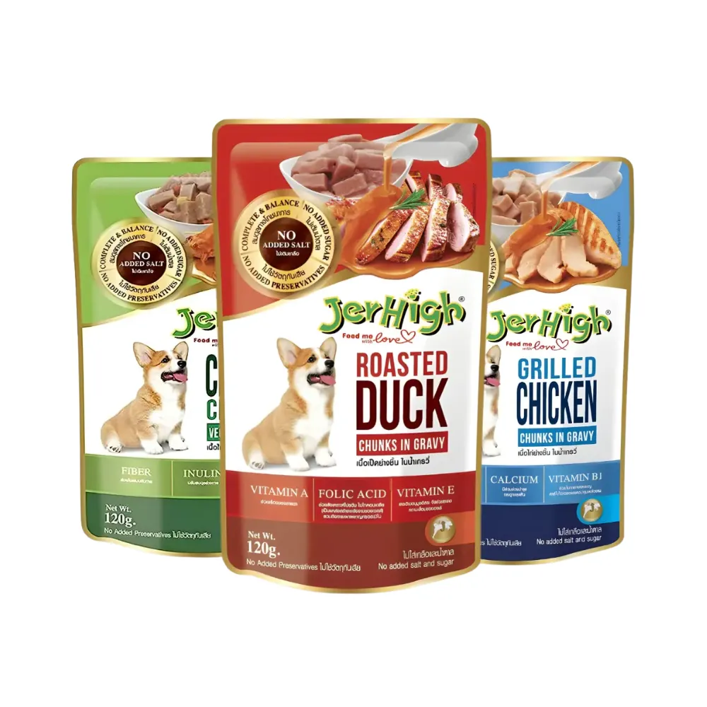 JerHigh Adult Dog Wet Food (Pouch) 120g
