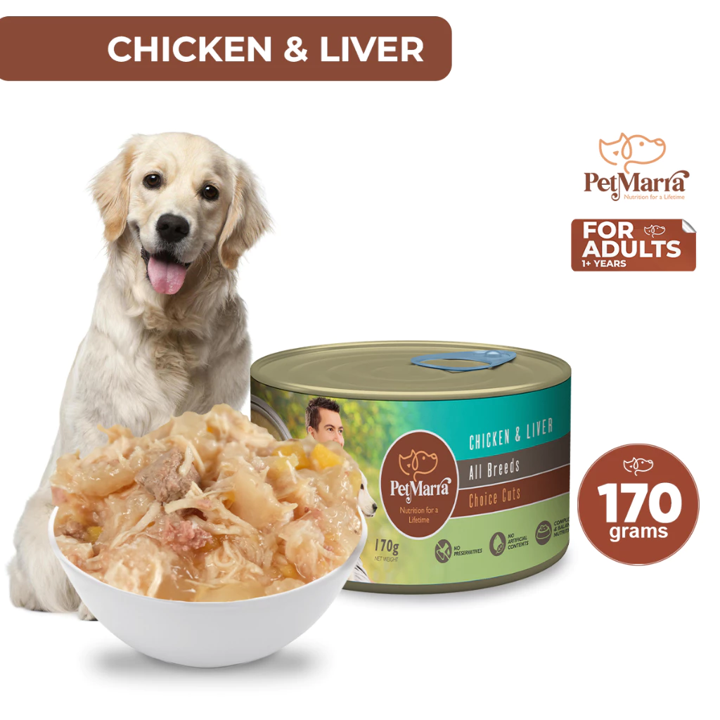 PetMarra Choice Cuts Adult Dog Canned (Beef and Vegetables)