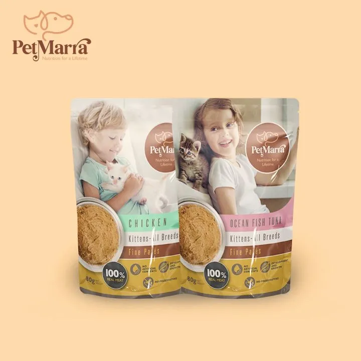 PetMarra Fine Pates Kitten Pouch (Ocean Fish Tuna)