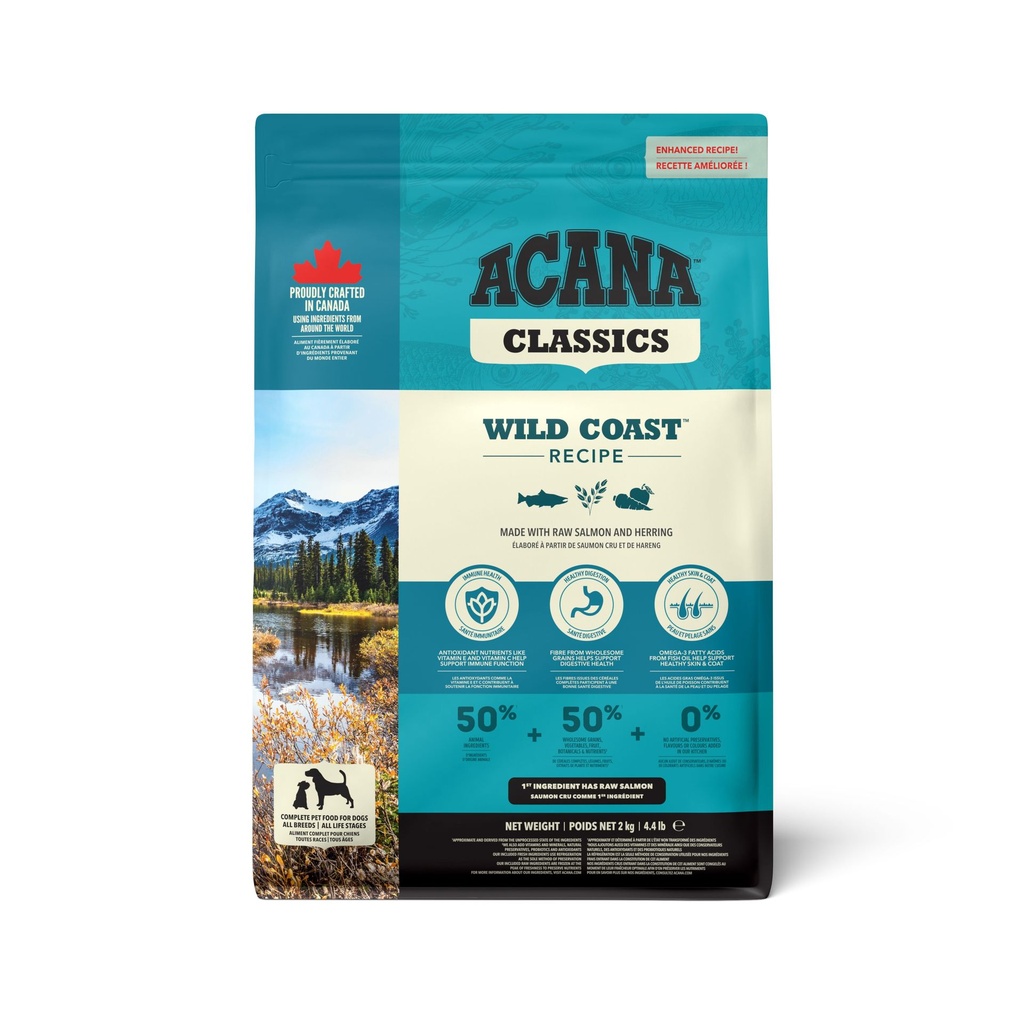 Acana Wild Coast (3 Fish) (2kg)