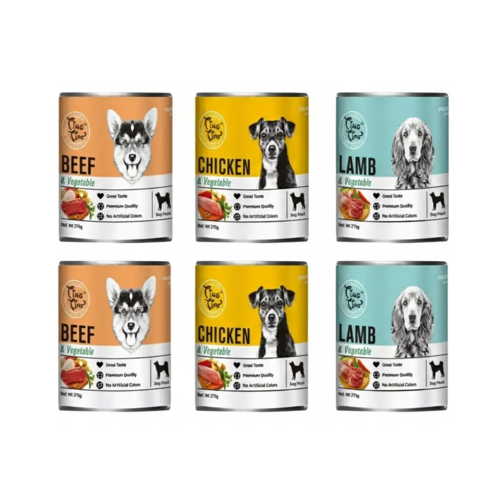 Jerky Time Wet Dog Food (Beef & Vegetables)