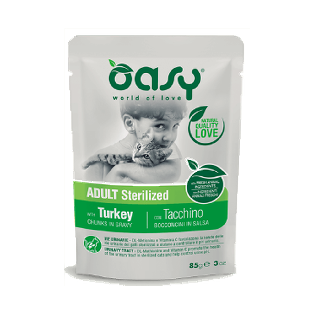 Oasy Chunks in Gravy Adult Sterilized