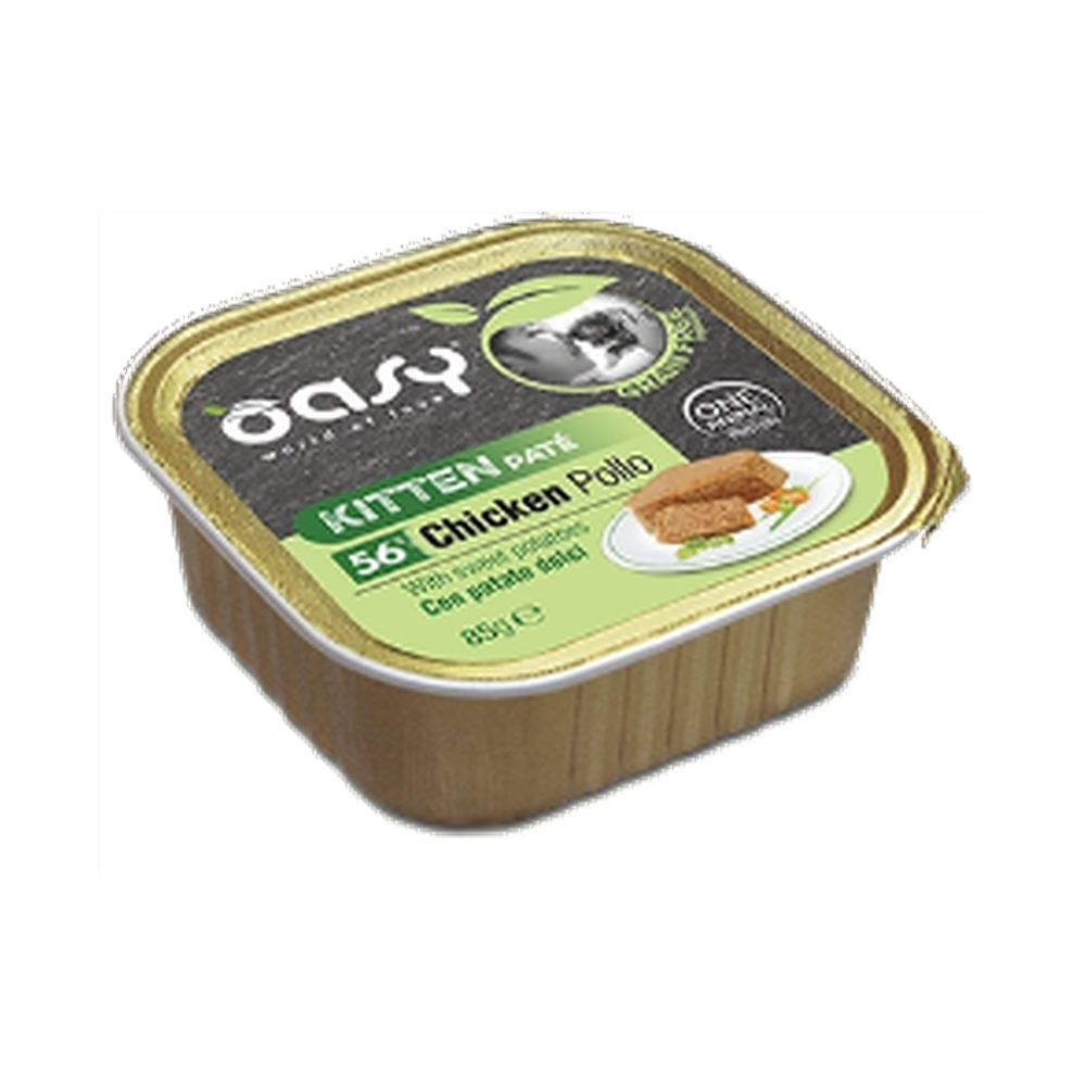Oasy Wet Cat Grain Free Pate Kitten