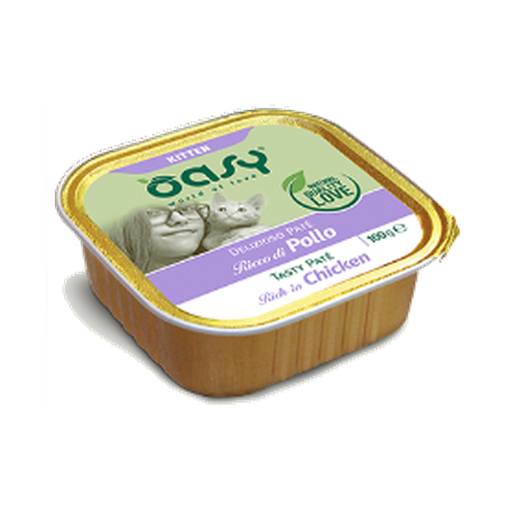 Oasy Wet Cat Tasty Pate Kitten