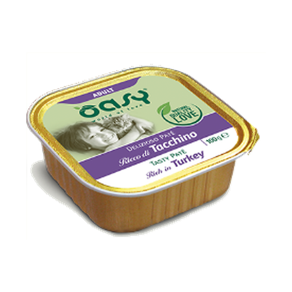 Oasy Wet Cat Tasty Pate Adult (Turkey)