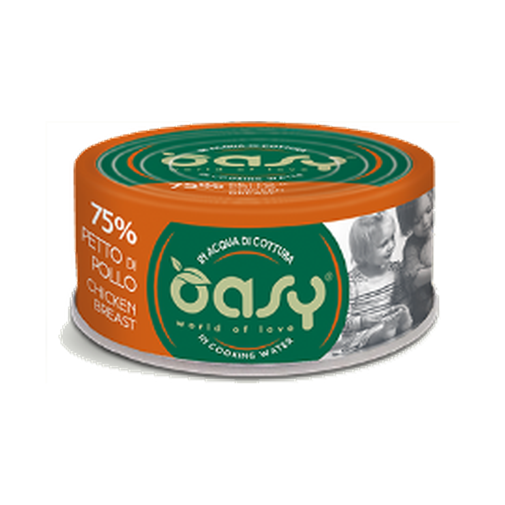 Oasy More Love Chicken Cans for Cat (Chicken Breast)
