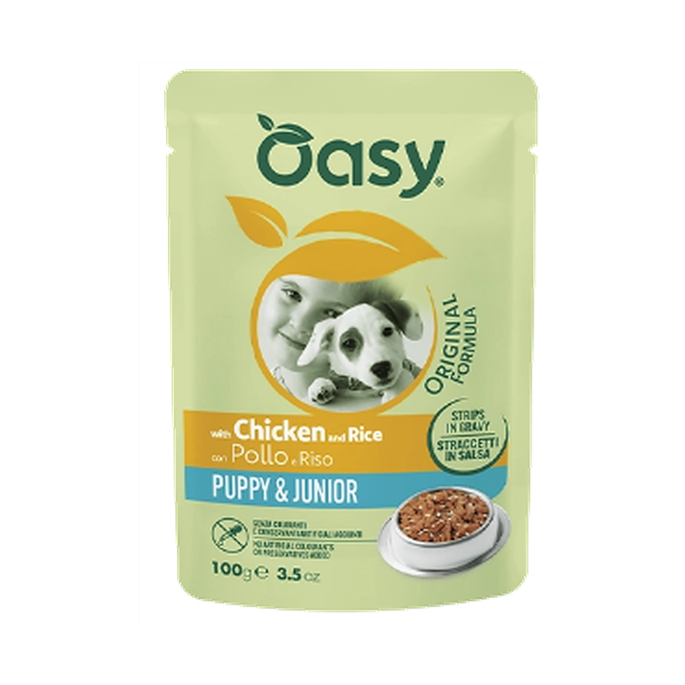 Oasy Strips in Gravy Puppy and Junior