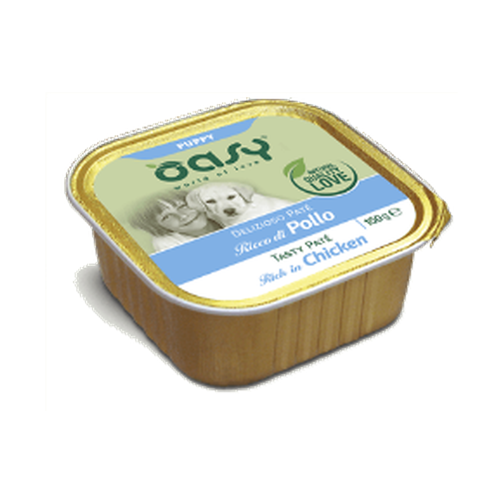 Oasy Wet Dog Tasty Pate Puppy and Junior
