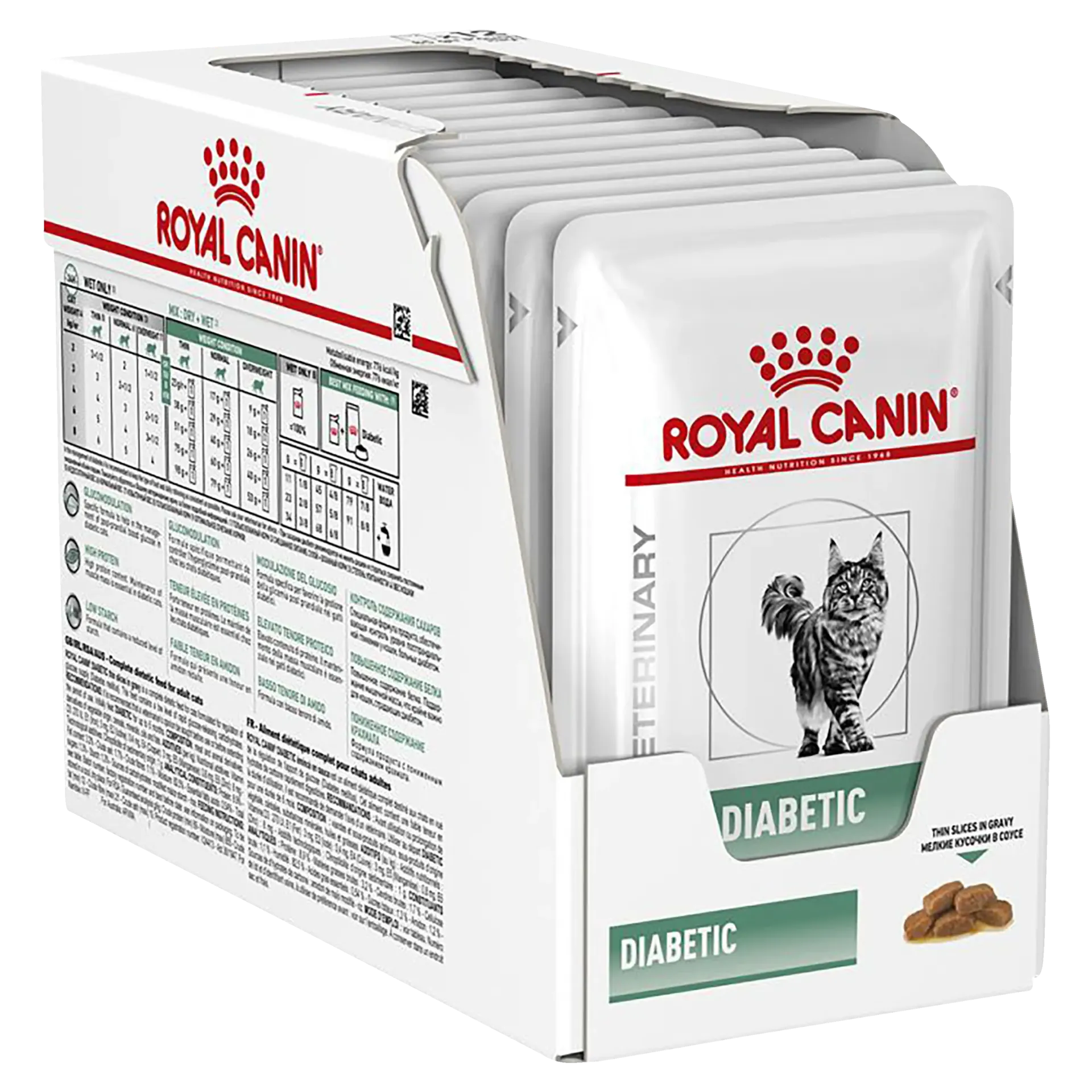 Royal Canin Veterinary Diet Diabetic Feline Pouch