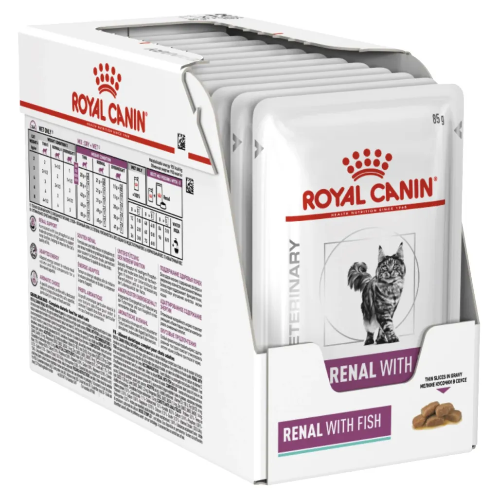 Royal Canin Veterinary Diet Renal Feline Wet (Fish)