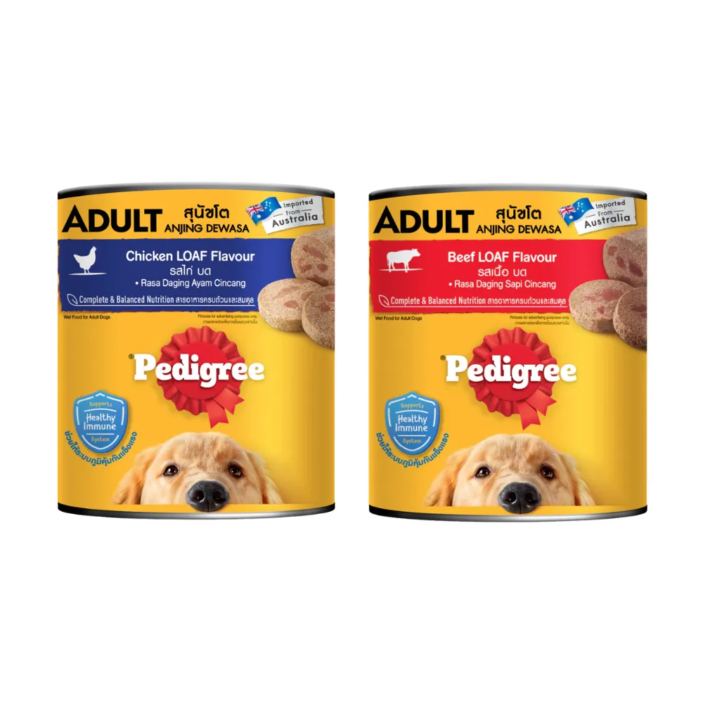 Pedigree Adult Wet Food (Can 700g)