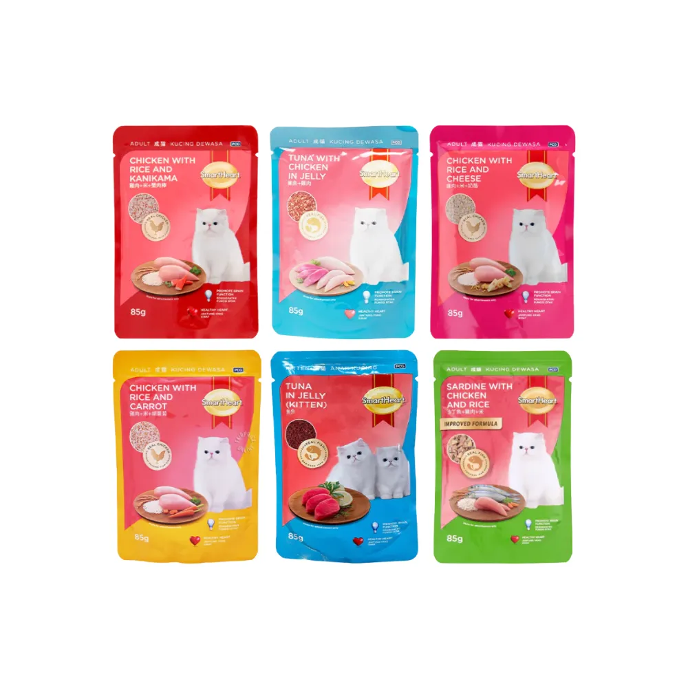 SmartHeart Adult Cat Wet Food (Pouch)