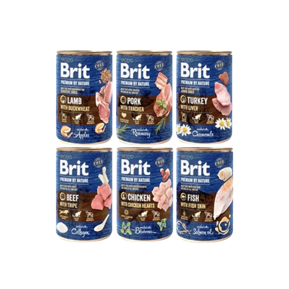 Brit Premium by Nature Adult Dog Wet Food (Can)
