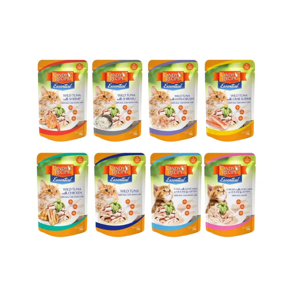Cindy's Recipe Wet Cat Food (Pouch)